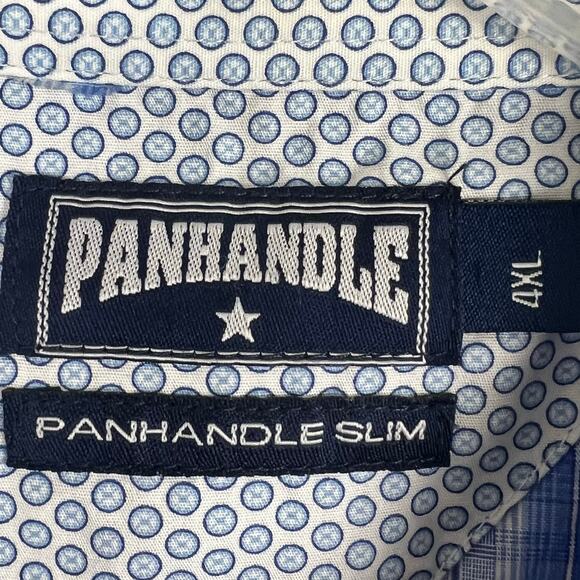 Panhandle Slim pearl snap shirt men’s 4XL Beautiful, Flip Contrast Cuffs - Picture 5 of 5